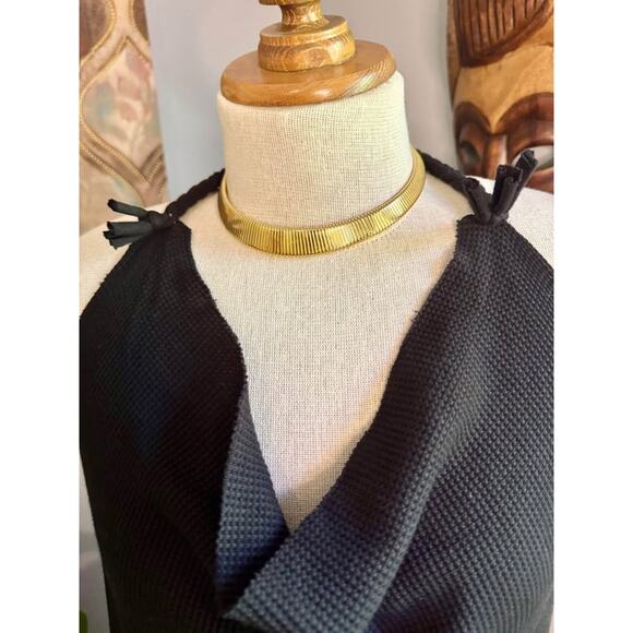 NWOT Sinew Moon Onyx Thermal Mexicali Blues Maxi Dress. Never worn - Picture 4 of 8